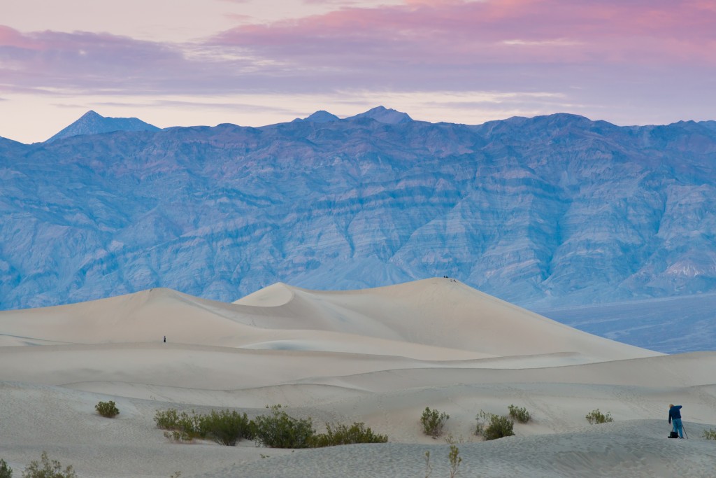 Death Valley Dunes Sunset 2