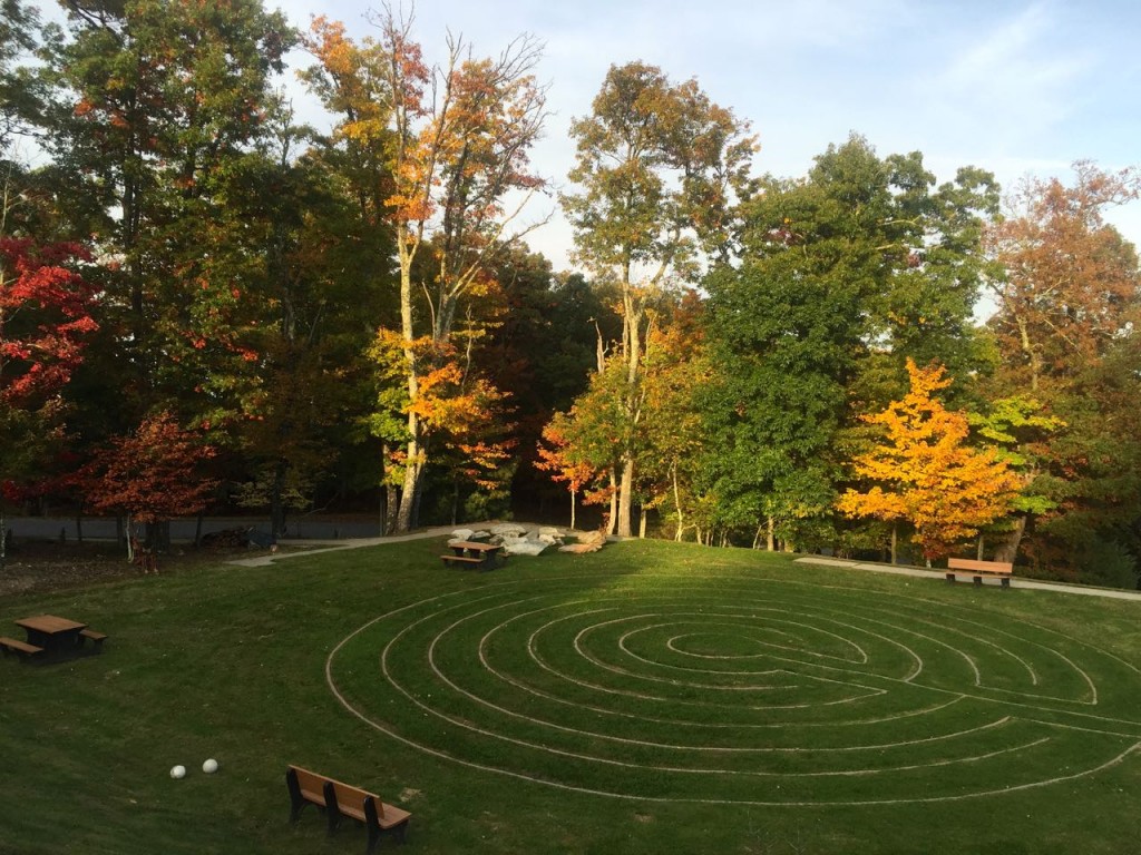 The Labyrinth at the Art of Living Retreat Center