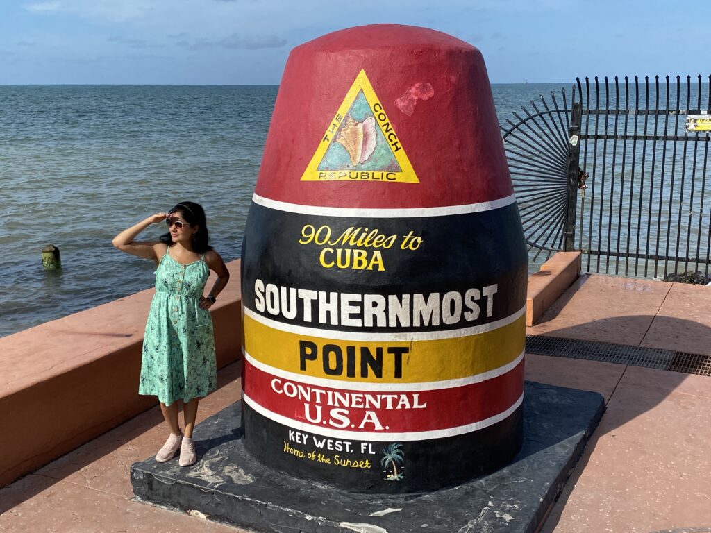Key West is the southernmost point in the continental USA