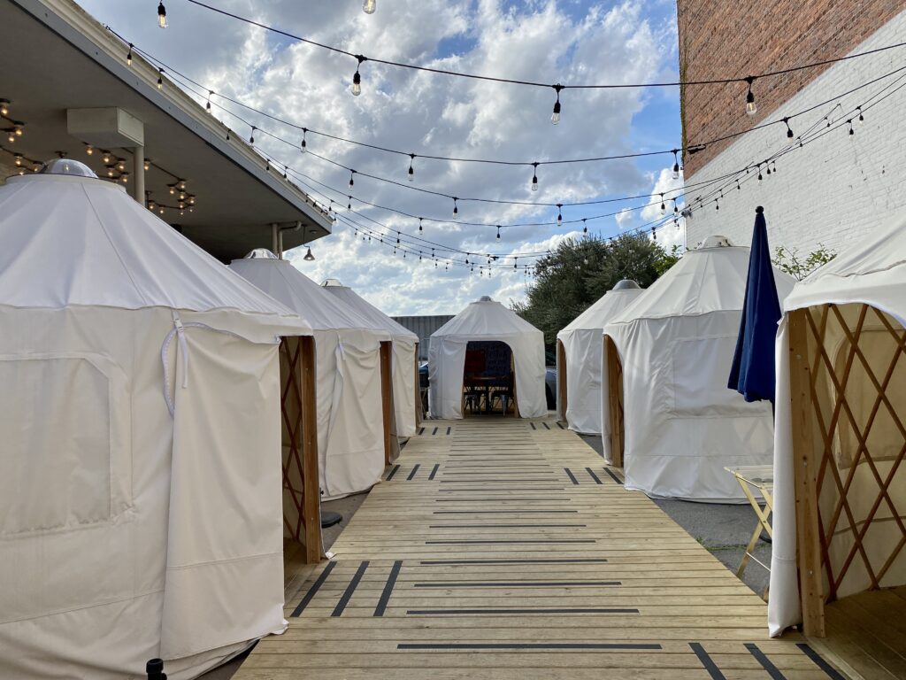 The Grey yurt Savannah