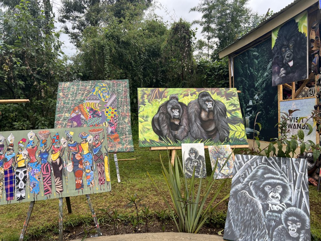 gorilla painting