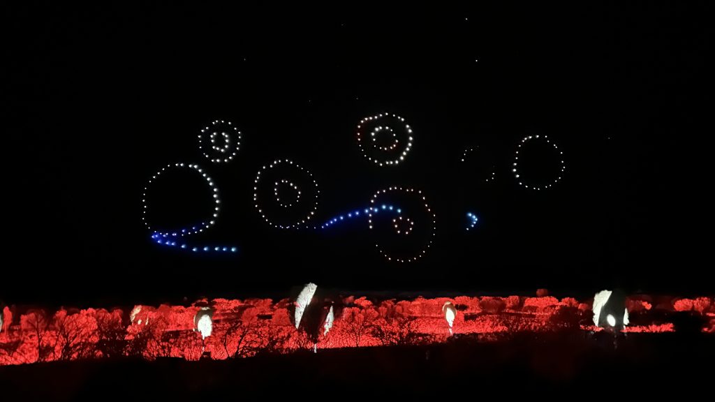 must experience drone show in Australia