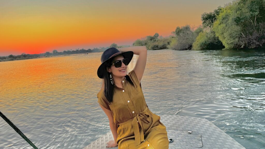 cruise on the Zambezi river