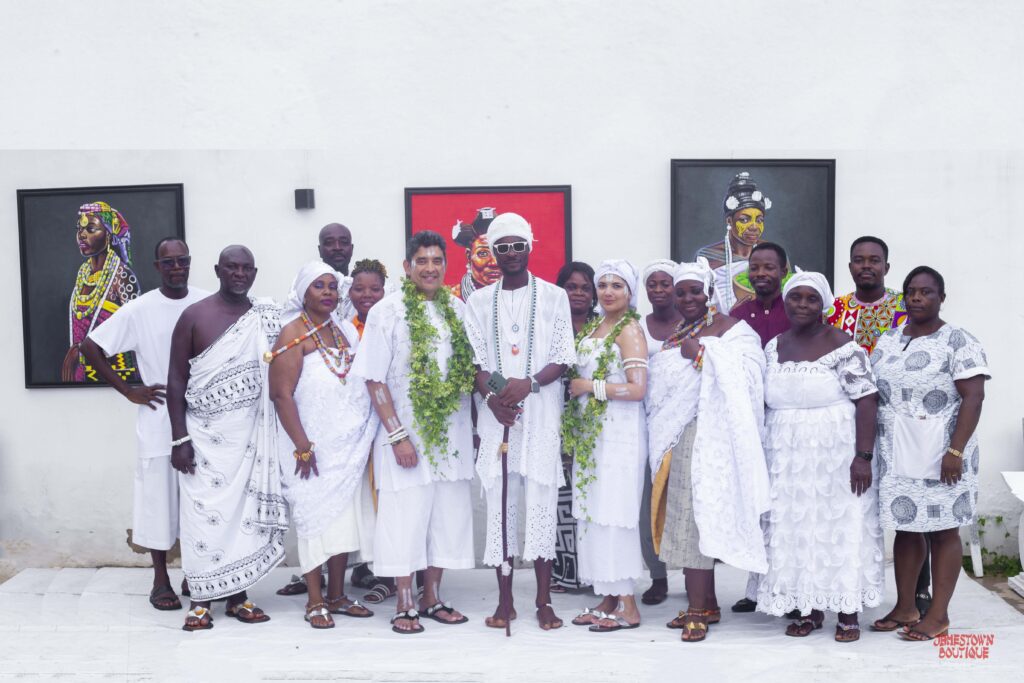 naming ceremony in Ghana