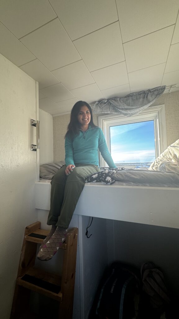 Sucheta Rawal in Churchill. 