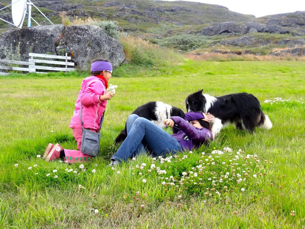 being playful in Greenland