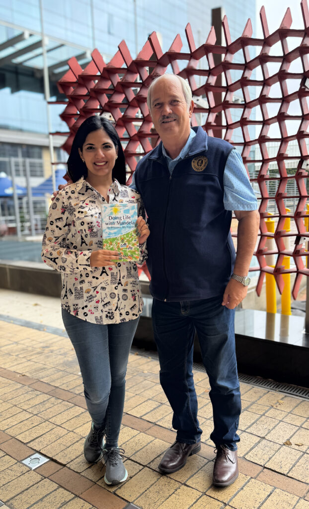 Christo Brand & Sucheta Rawal in Cape Town